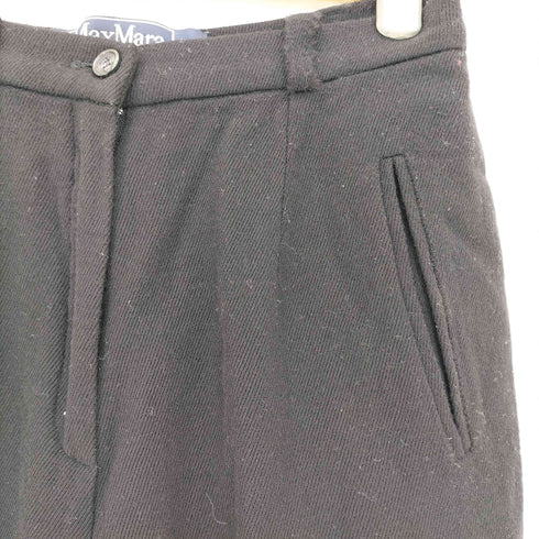 マックスマーラウィークエンド MAX MARA WEEKEND イタリア製 ウール スラックス レディース JPN:42